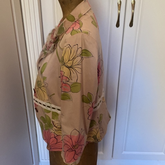 STUNNING RICKIE FREEMAN FOR TERRI JON BLAZER SIZE 12 . - Picture 2 of 16